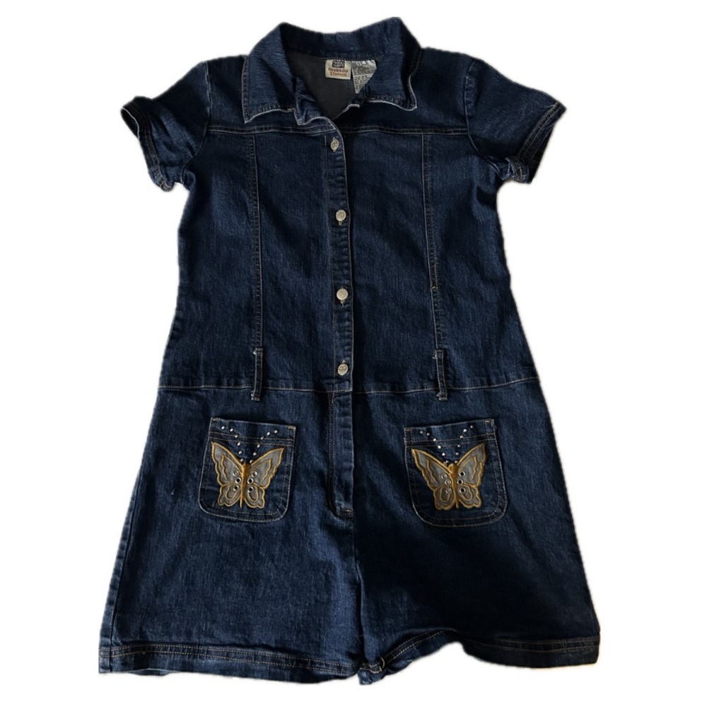 Y2K Denim romper